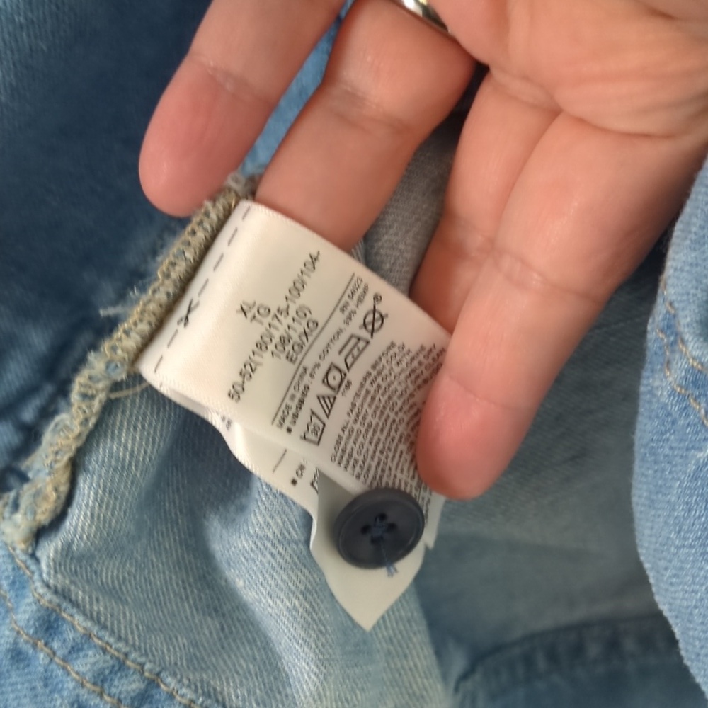 Gap Utility Light Blue Denim Jacket NWT Sz XL - Picture 5 of 7